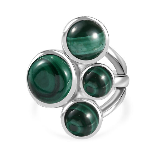 Malachit Ring - 12,36 ct. image number 0