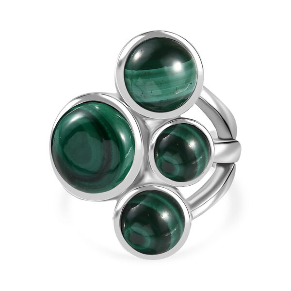 Malachit Ring - 12,36 ct. image number 0
