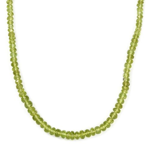 D'Joy Peridot Halskette, 45+5 cm - 90,25 ct. image number 0