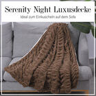 Serenity Night: Luxusdecke aus Kunstfell, Größe 150x200 cm, Braun image number 7