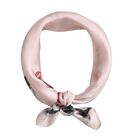 La Marey: 100% Maulbeerenseiden Designer - Foulard, Satin gewebt, 53 x 53 cm, Rosen