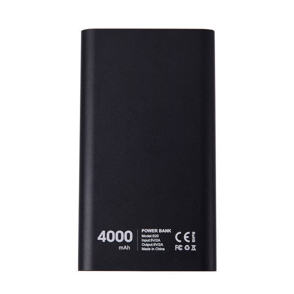 WESDAR Powerbank mit 2 USB-Steckplätzen, Schwarz image number 3