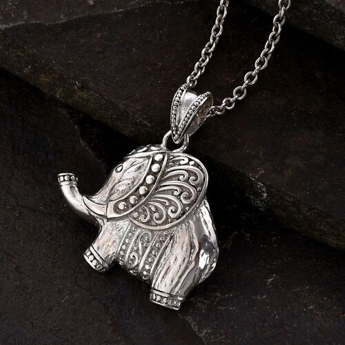 Royal Bali - Elefanten Anhänger, 925 Silber, ca. 7,50g image number 1