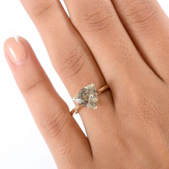 AAA Turkizit Ring 417 Gold (Gr&ouml;&szlig;e 16.50) ca. 3,00 ct