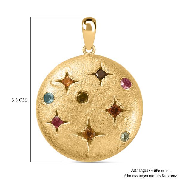 AA Mehrfarbig-Turmalin Anh&auml;nger, ca. 0,69 ct. image number 6