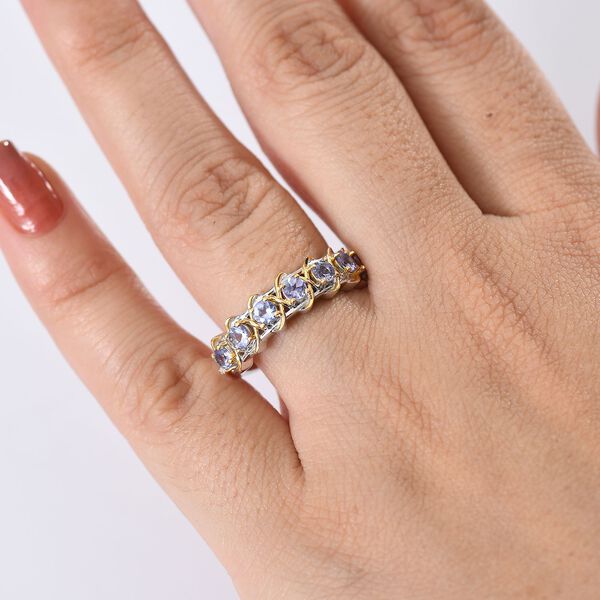 D’Joy zweifarbiger Tansanit Ring - 0,71 ct. image number 2