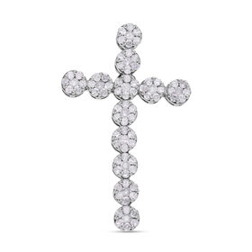 Diamant Kreuz Anhänger - 0,50 ct.