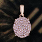 Natürlicher, rosa Diamant-Anhänger, 375 Roségold ca. 0,25 ct image number 1