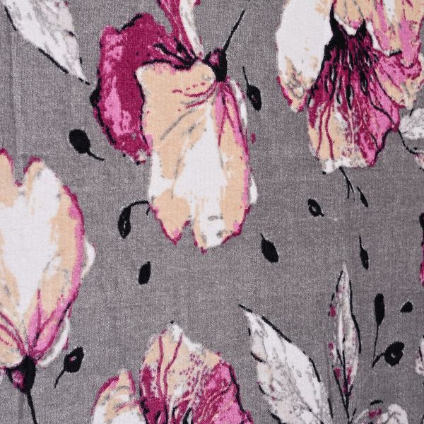 "Printed flannel blanket 155gsm Colour-Brown & White" image number 9