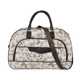 Kleine Reisetasche, Beige