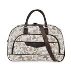 Vielseitige Reisetasche - Stilvoll in beige, Größe 53x35x21.5cm