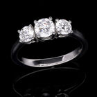 RHAPSODY IGI zertifizierter SI Labor Diamant Trilogie Ring- 1,50 ct. image number 1