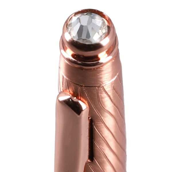 Notizbuch mit Kupfer Kugelschreiber, Frau Muster image number 12