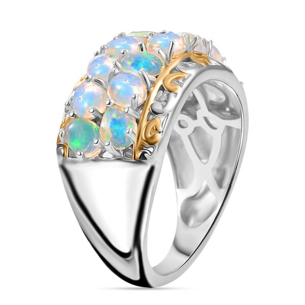 Nat&uuml;rlicher, &auml;thiopischer Welo Opal Ring - 1,63 ct. image number 6