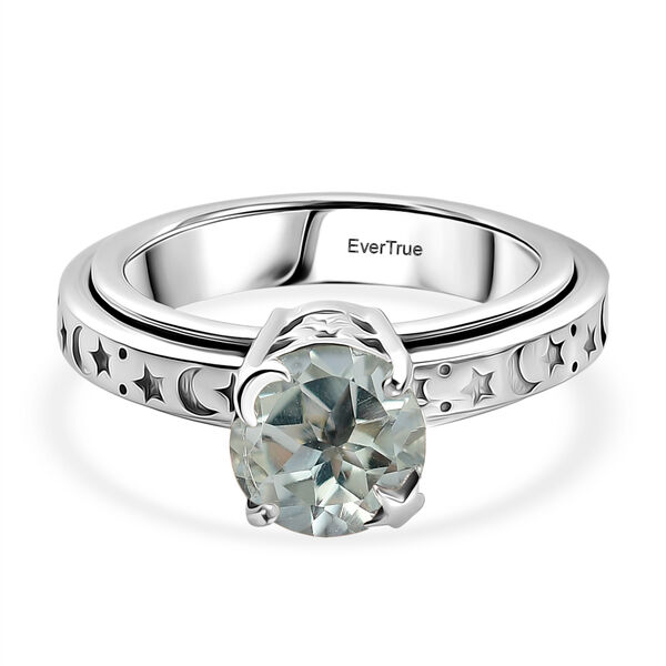 EverTrue AA Prasiolith Spinning Ring - 1,88 ct.