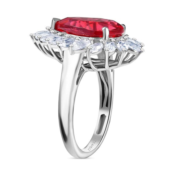 D'Joy Labor Padparadscha Saphir und Topas Ring - 11,28 ct. image number 4