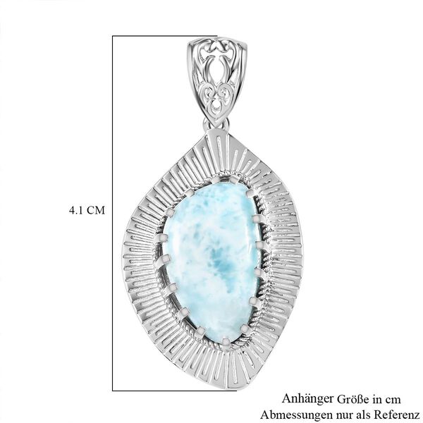 AA Larimar Anh&auml;nger - 11,20 ct. image number 6