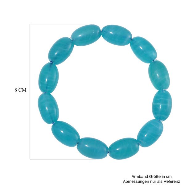 Amazonit flexbiles Armband 18 cm ca. 165.00 ct image number 4