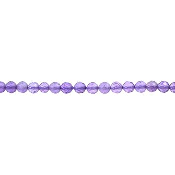 Afrikanische Amethyst 45+5cm Halskette - 15,71 ct.