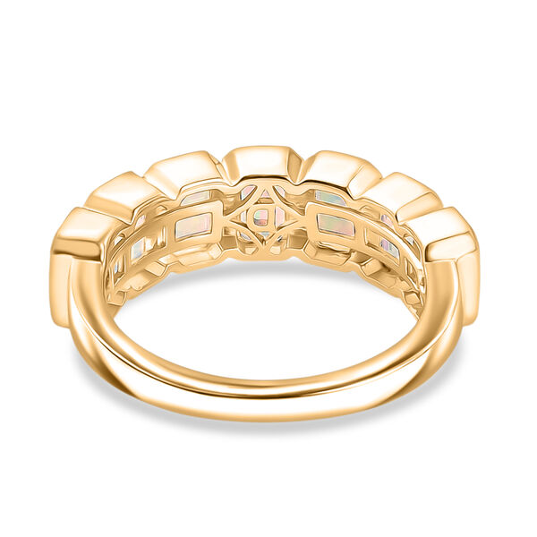 D'Joy AA Nat&uuml;rlicher, &auml;thiopischer Welo Opal Ring 925 Silber Gelbes Gold (Gr&ouml;&szlig;e 17.00) ca. 1,58 ct image number 6