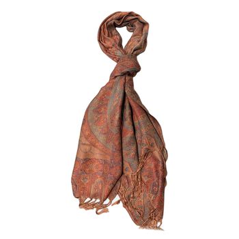 Paisley Schal, pfirsisch