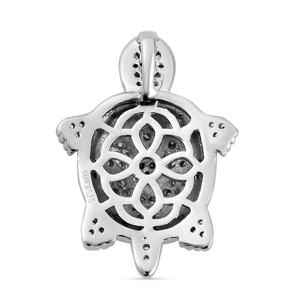 Zirkonia-Anh&auml;nger, reines Messing ca. 0,94 ct image number 5