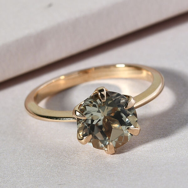 ILIANA AAAA Turkizit Ring 750 Gelbgold  ca. 2,17 ct image number 1