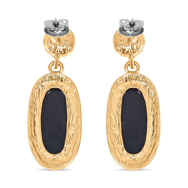 Abalone Muschel und weiße Süßwasserperle Ohrringe - 20 ct. image number 5