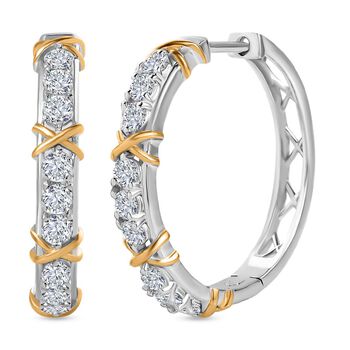 Moissanit Ohrringe - 1,85 ct.