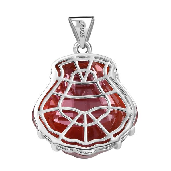 J Francis gefertigt mit SWAROVSKI- Roter Magma Swarovski Kristall Anhänger image number 5