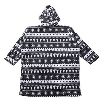 Doppellagiger Hoodie mit Tasche, Grau