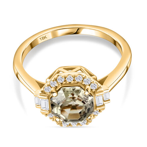 ILIANA AAA Turkizit und SI GH Diamant-Ring - 1,80 ct. image number 0