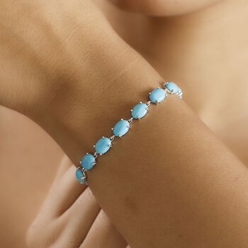 Sleeping Beauty T&uuml;rkis und Labor Diamant Armband