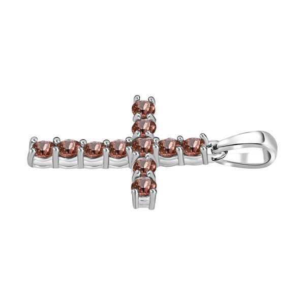 Rosa Kristall-Anh&auml;nger - 0,96 ct. image number 4