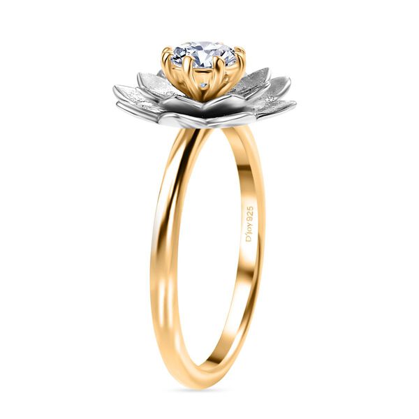 D’Joy Moissanit zweifarbiger Ring - 0,43 ct. image number 5