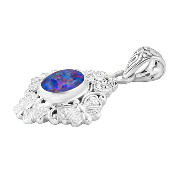 AA Boulder Opal Triplett Anh&auml;nger - 1,79 ct. image number 3