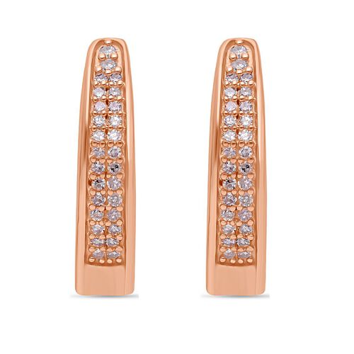 Natürliche, rosa Diamant-Ohrringe - 0,25 ct. image number 0
