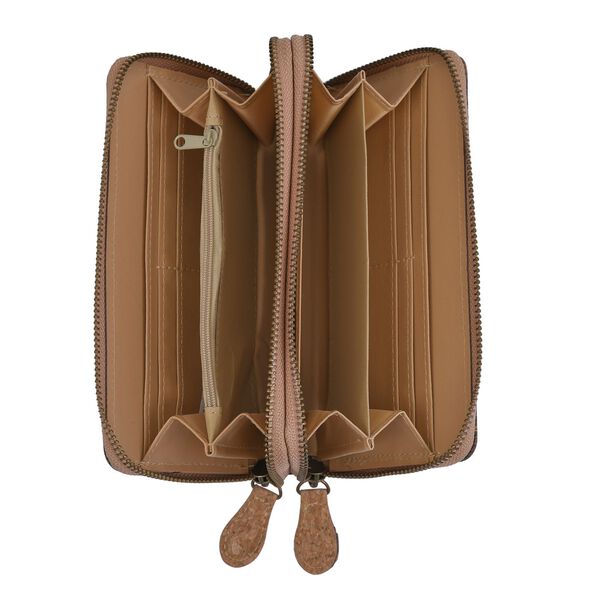Brieftasche aus Naturkork mit RFID-Schutz, ethnisches Munster image number 5