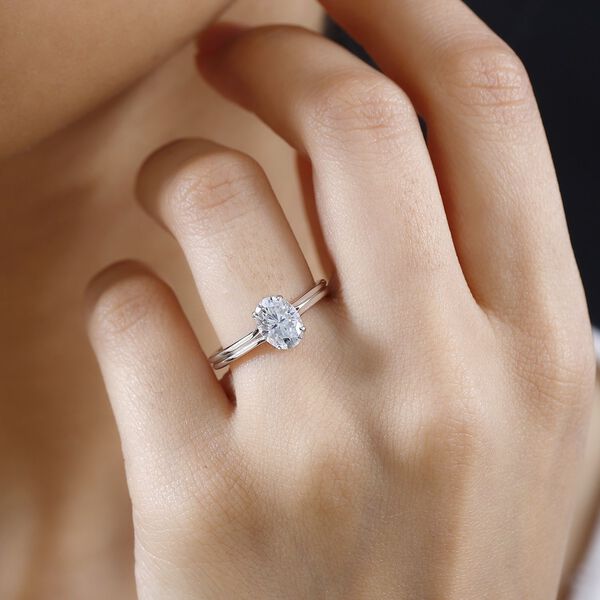 Moissanit Ring - 1,36 ct. image number 4