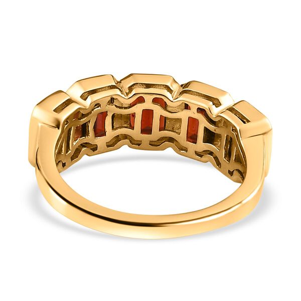 Nat&uuml;rlicher Mosambik Granat-Ring - 3,65 ct. image number 5