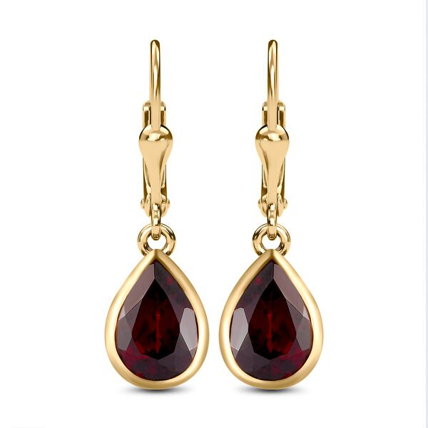 Natürliche Mosambik Granat-Ohrhänger - 4,41 ct. image number 0