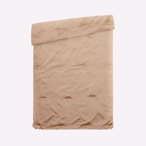 Serenity Night - Steppdecke aus 100% Maulbeerseide, 350gsm, Beige image number 0