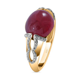 AA afrikanischer Rubin-Ring - 10,21 ct.
