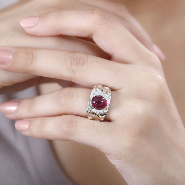 Afrikanischer Rubin-Ring - 3,55 ct. image number 3