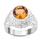 Royal Bali - Citrin Ring 925 Silber (Größe 18.00) ca. 3.48 ct