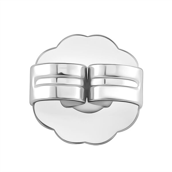 9 teiliges 316L Edelstahl Schmuckset rhodiniert, 1 Bolo Schieber, 2 Magnetverschluss Kugeln, 6 Ohrstopper, Silberfarben image number 6