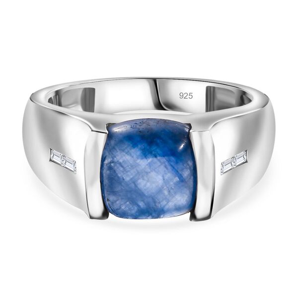 Kyanit und Zirkon Ring - 3,08 ct. image number 0