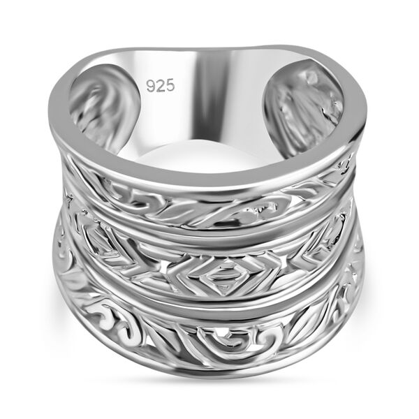 Royal Bali Kollektion - 925 Silber Ring (Gr&ouml;&szlig;e 16.00) ca. 5,85g