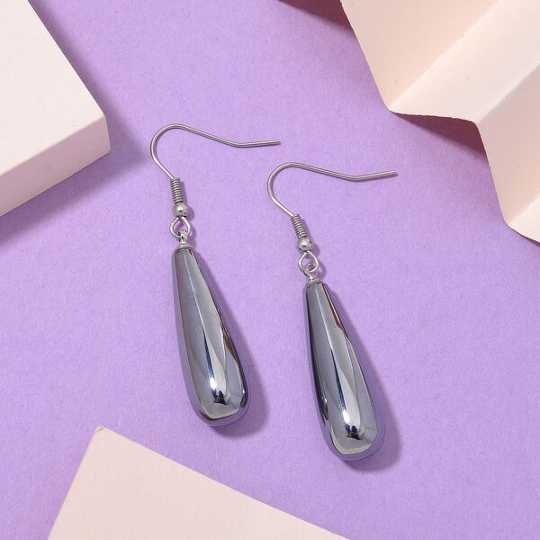 Terahertz Ohrringe Reiner Edelstahl ca. 37.50 ct. image number 2