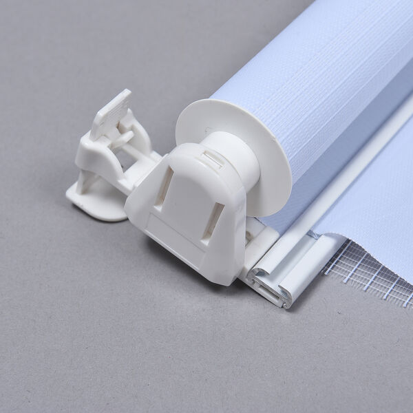 Easy-Klemm - 2-lagiges Fensterrollo, Gr&ouml;&szlig;e 70x150 cm, Wei&szlig;&nbsp; image number 3